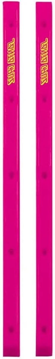 Skateboard Rails - Board Beschermers - Skateboarden Verbeteren - Beschermt Afbeeldingen - Twee Stuks - Roze Skateonderdeel kopen online