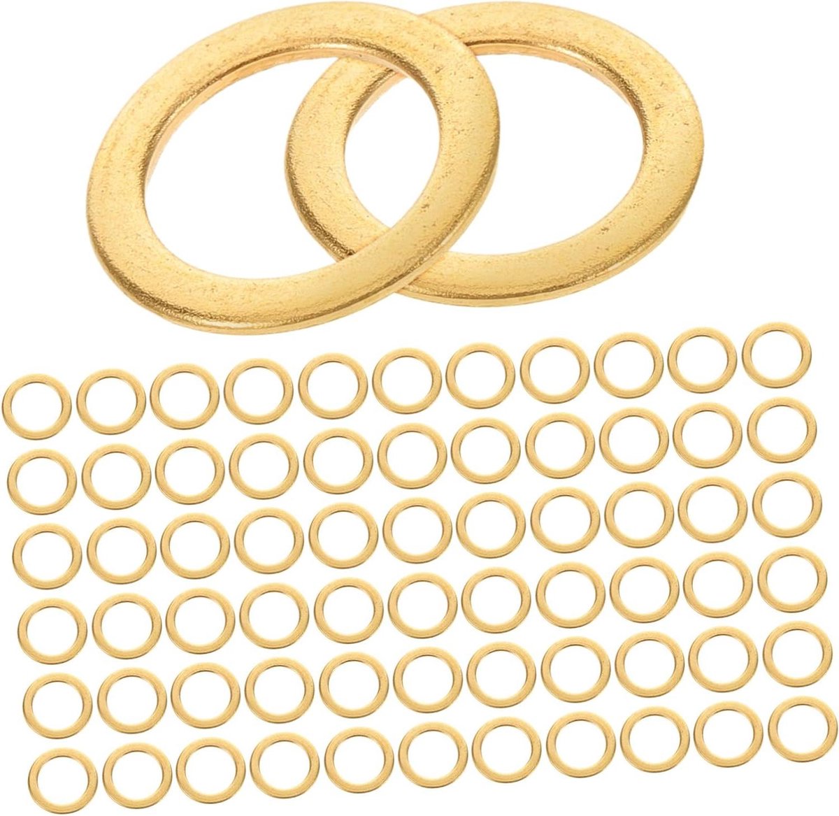 Skateboard Ring Set - Deck Onderdelen - Skateboard Reparatie - Verbeterde Stabiliteit - 100 Stuks - Goud Skateonderdeel kopen online