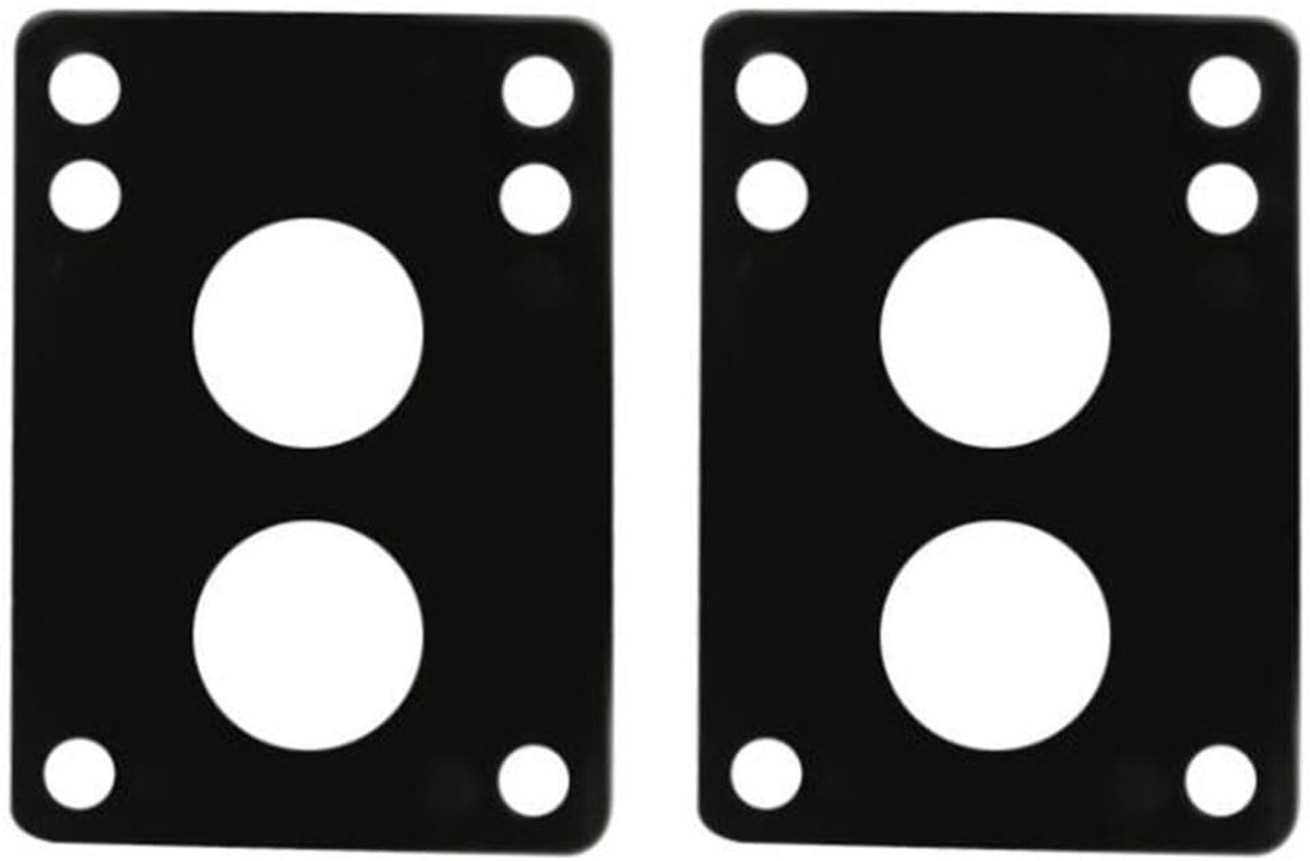 Skateboard Shock Pad - Longboard Verhoger - Voorkomt Wheelbite - Absorbeert Schokken - 3mm of 6mm - Zwart Skateonderdeel kopen online