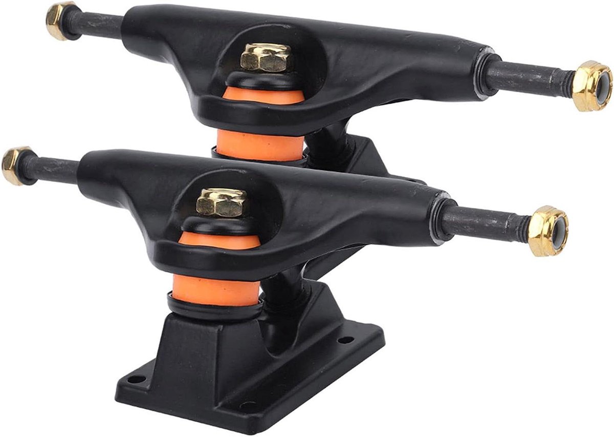 Skateboard Steunen - Ondersteuning Set - Buitensporten - Mg Aluminiumlegering - 2 stuks - Zwart Skateonderdeel kopen online