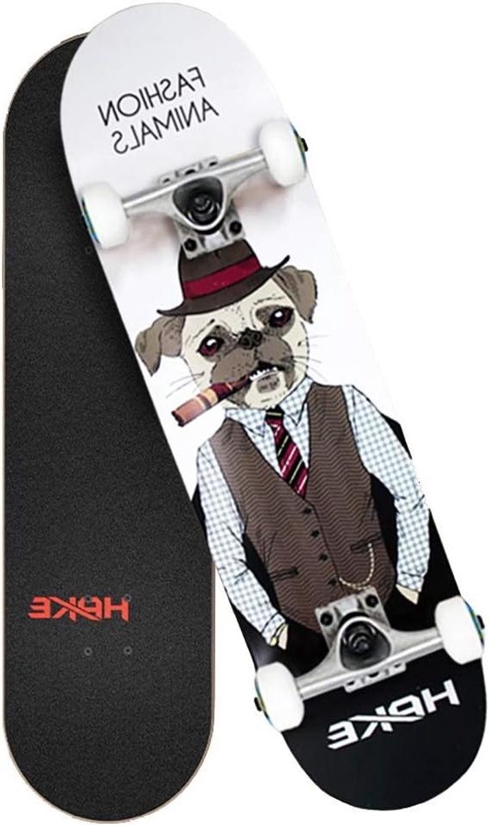 Skateboard - Street Board - Straat Cruisen - 7-laags Esdoorn - 79 x 20 cm - F Skateonderdeel kopen online