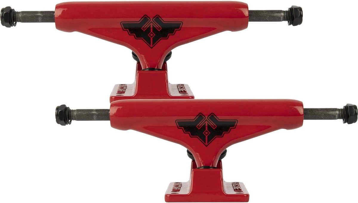 skateboard trucks onderdelen set skateboarden aluminium gegoten 5 inch rood