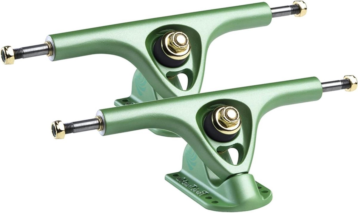 skateboard trucks rkp trucks carven en cruisen omgekeerd draaipunt 180 mm tropic green