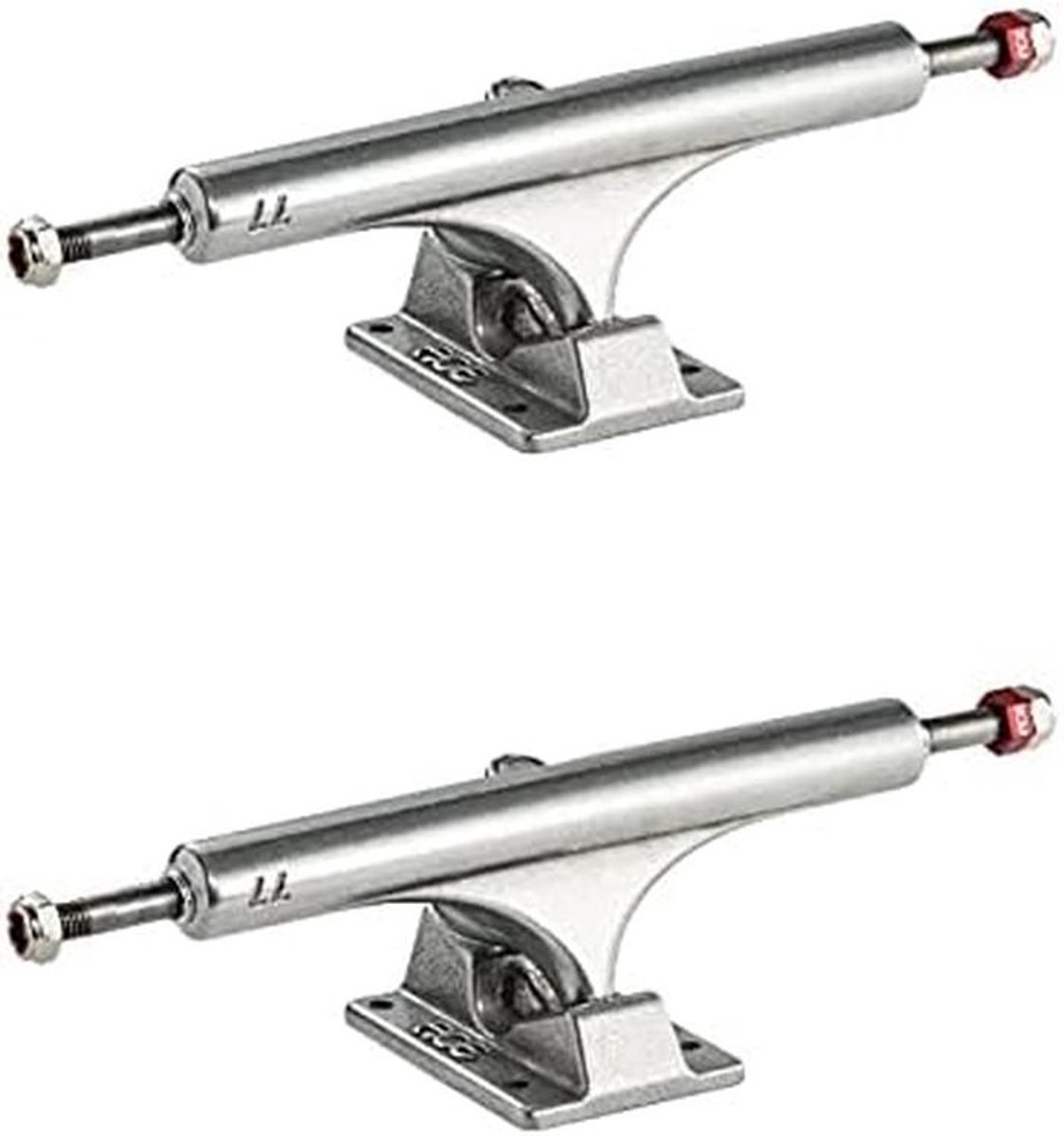 Skateboard Trucks - Trucks Paar - Skateboarden - Sterkste gegoten truck - 9.5 inch asbreedte - Zilver Skateonderdeel kopen online