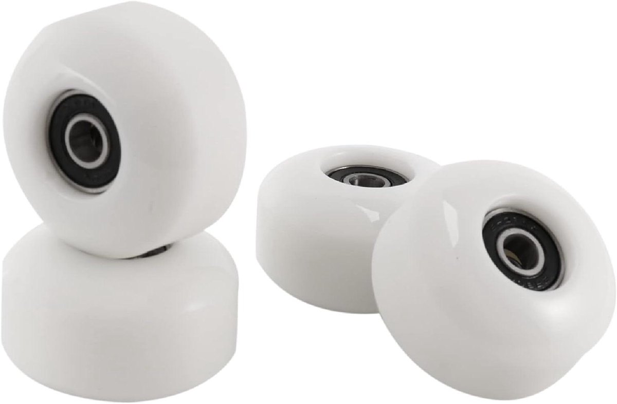 skateboard wielen cruiser wielen skateboarden met kogellagers 52 x 30 mm zwart
