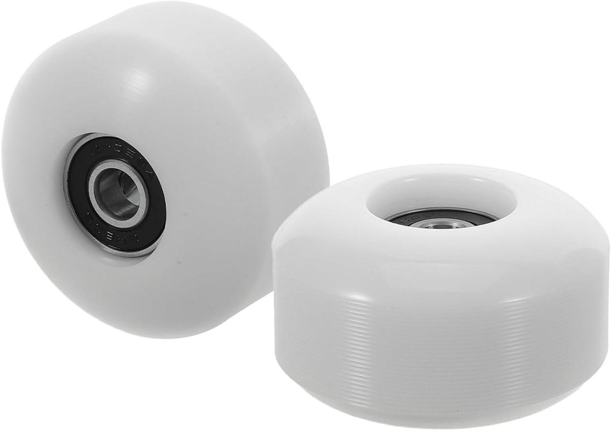 skateboard wielen cruiser wielen slijtage vervangen schokabsorberend pu 5x5x3 cm wit