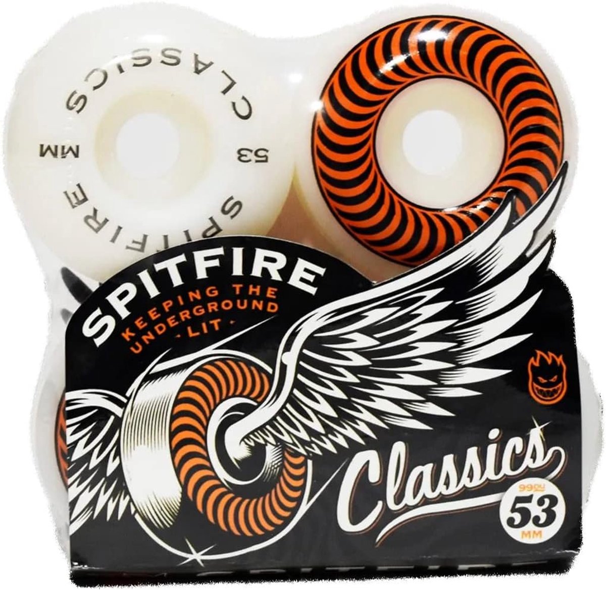 skateboard wielen klassieke set street cruising set van vier 53 mm multicolor