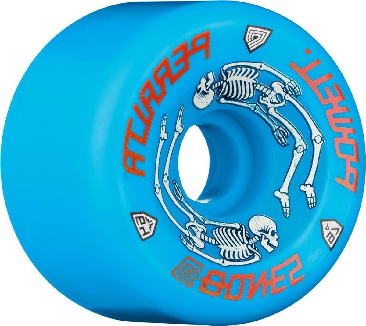 skateboard wielen onderdelen set straat skaten duurzaam materiaal 64mm 97a blauw