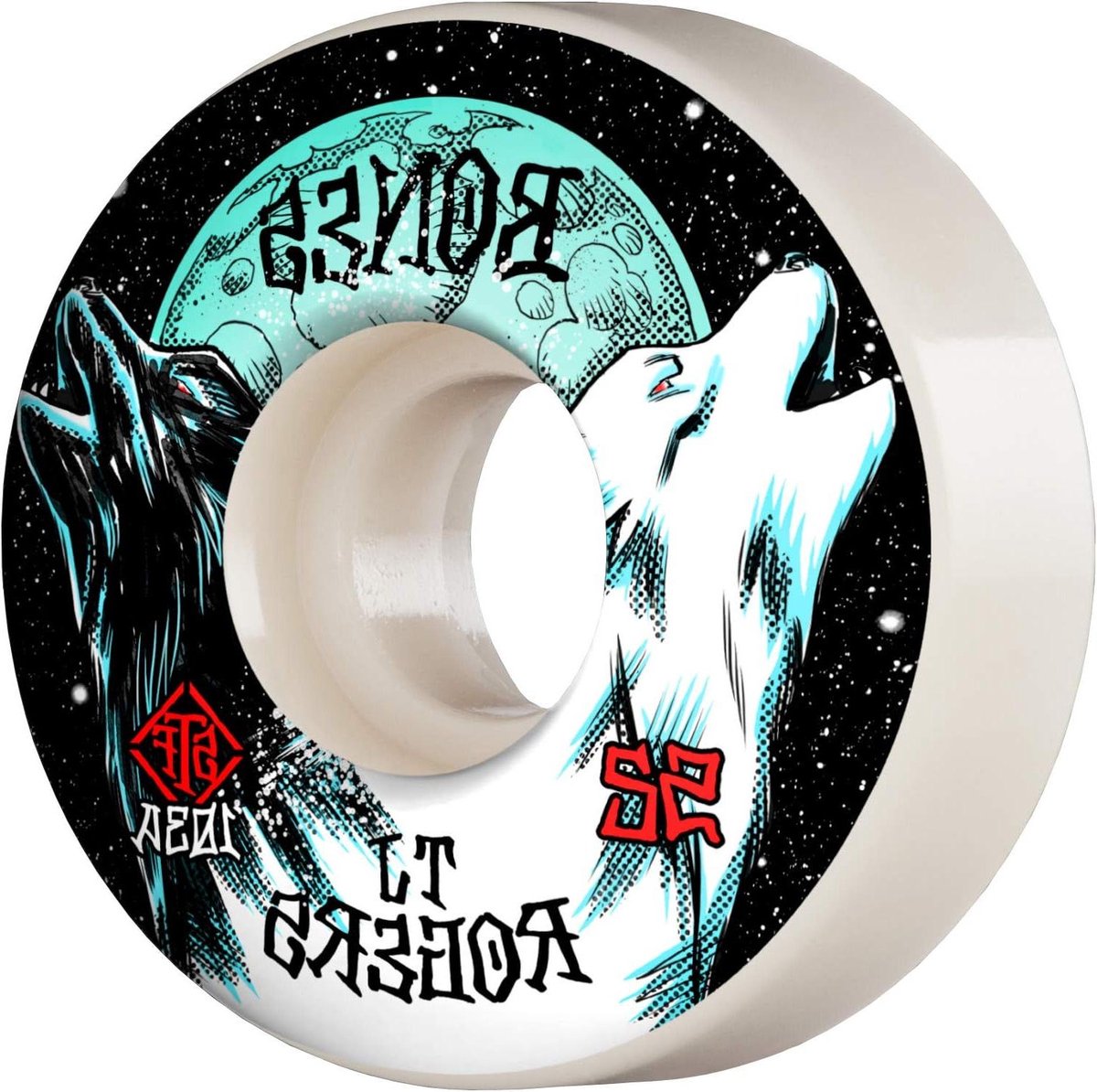 Skateboard Wielen - Onderdelen Set - Straat Skaten - Slim Profiel - 52mm Diameter Skateonderdeel kopen online