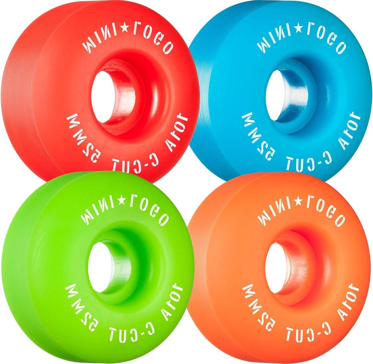 Skateboard Wielen - Onderdelen Set - Street Skaten - Super High Rebound - 52 mm - Assorti Skateonderdeel kopen online