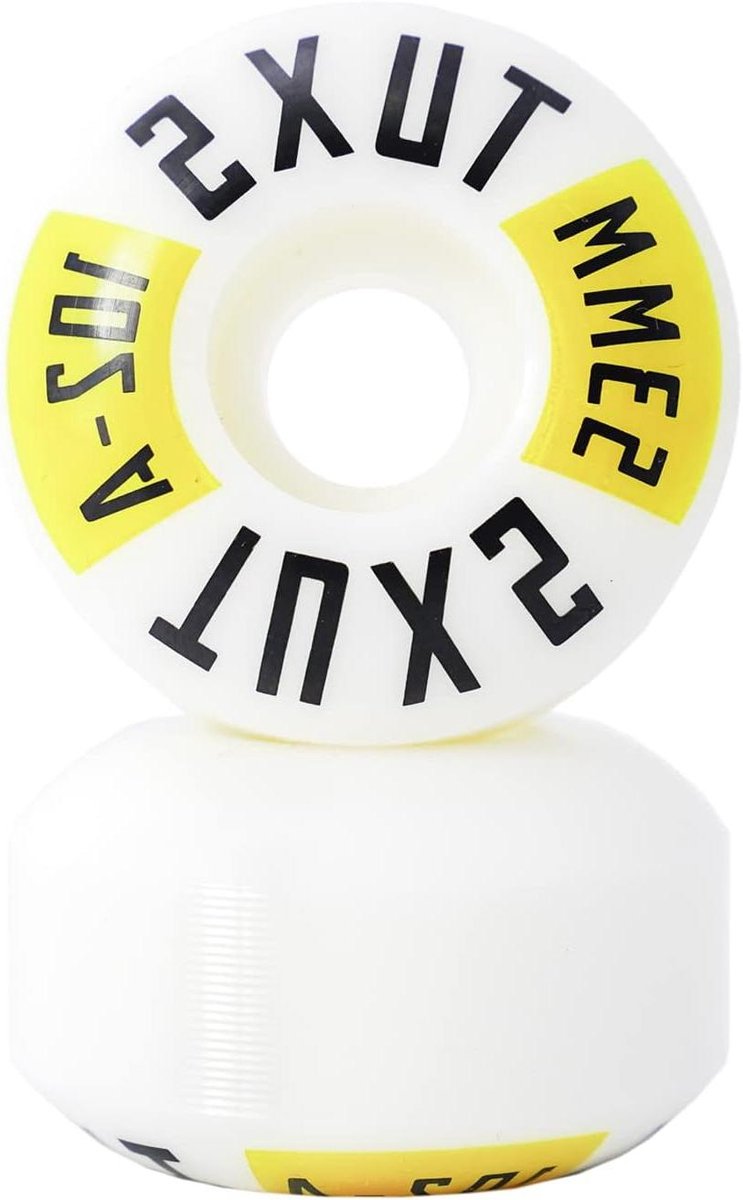Skateboard wielen - Pro wielen - Street tricks - Super duurzaam - 53mm 102A Skateonderdeel kopen online
