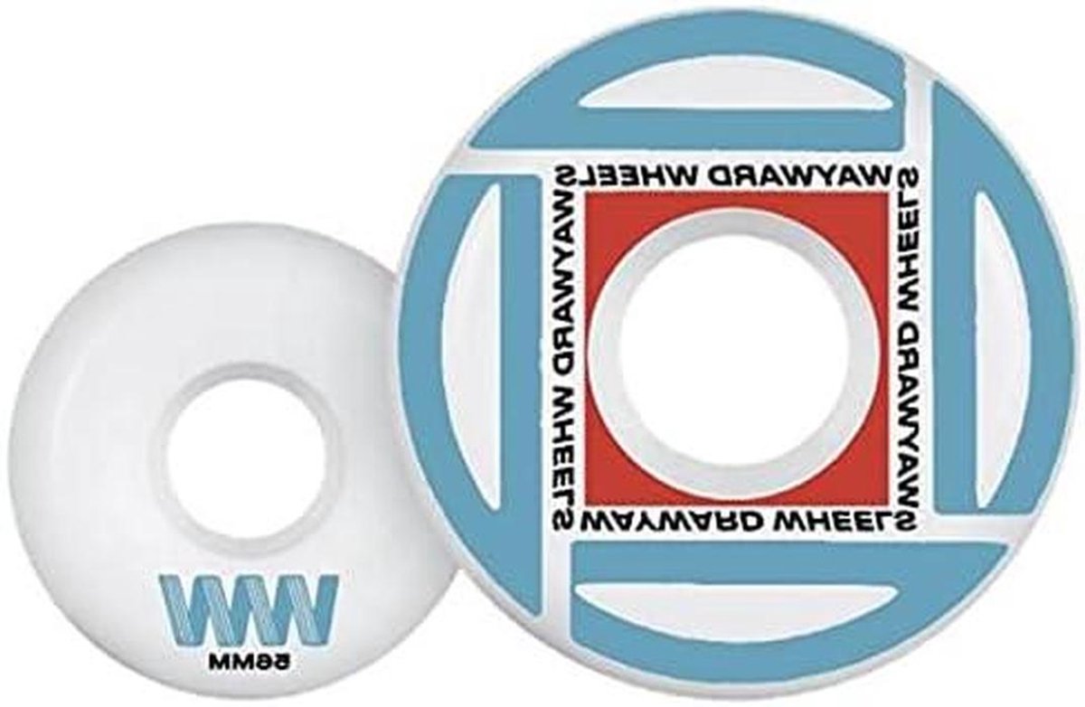 skateboard wielen set wielen skateboarden duurzaam materiaal 56 mm 4 stuks wit