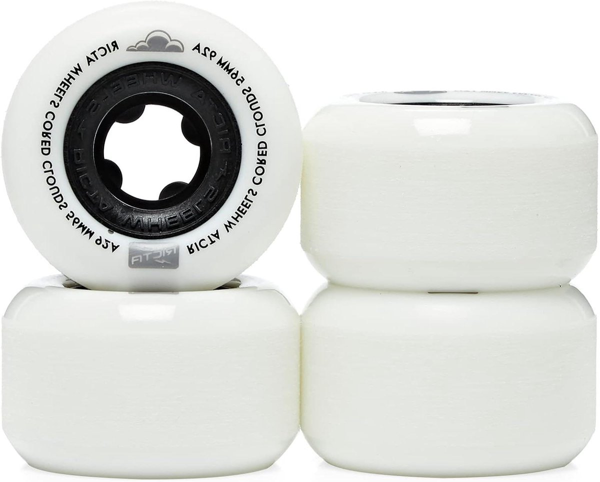 Skateboard Wielen - Skate Wielen - Skateboarden - Cored Clouds - 56 mm - Zwart Skateonderdeel kopen online