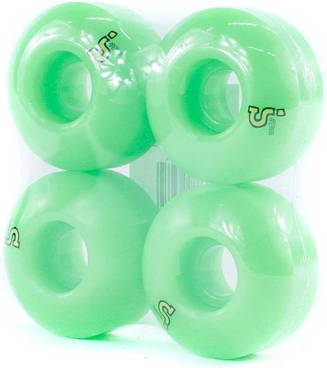 Skateboard Wielen - Skate Wielen - Skaten - Hoge Kwaliteit Urethaan - 51mm - Groen Skateonderdeel kopen online