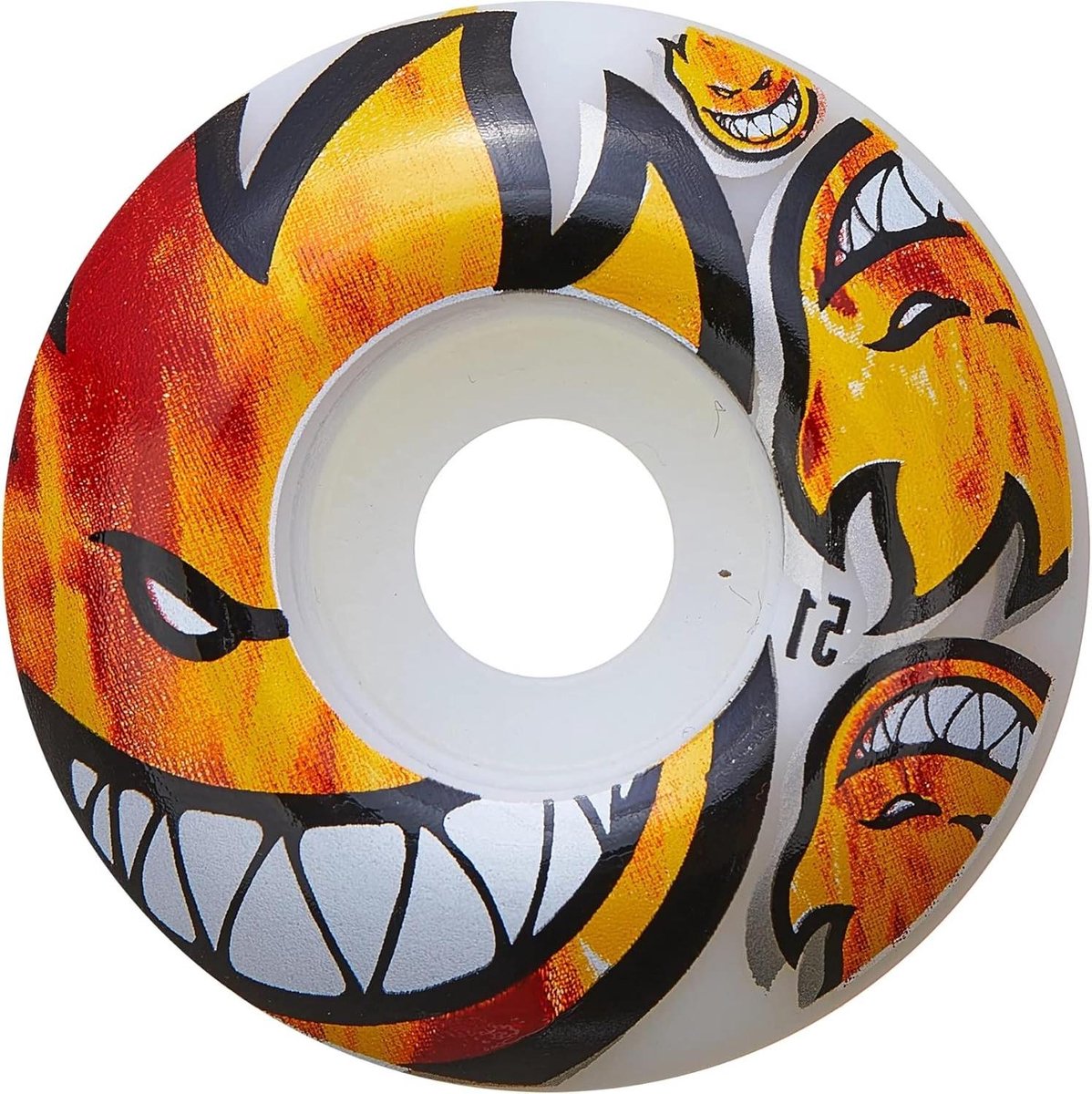 Skateboard Wielen - Skate Wielen - Skaten Op Straat - Hand Gegoten In VS - 51mm - Veelkleurig Skateonderdeel kopen online