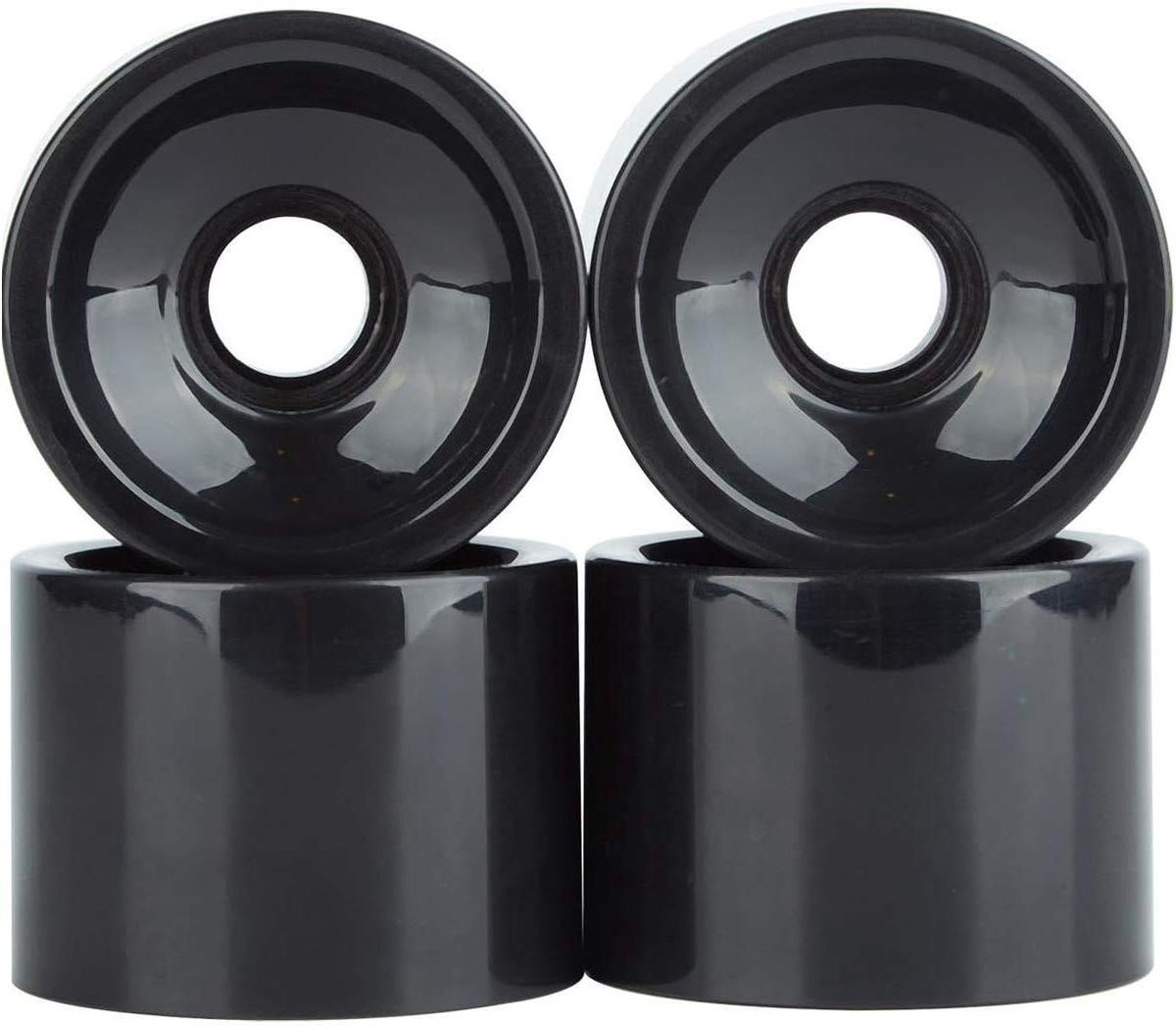 skateboard wielen vervangende wielen soepel rijden duurzaam polyurethaan 60x45mm 78a zwart