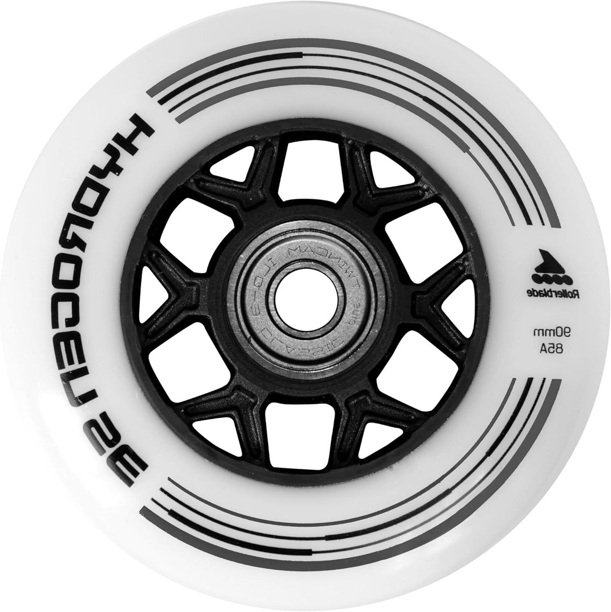 Skeeler Wielen - Rollerblade Wielen - Snel Skaten - Urethaan Formule SE - 90 mm - Wit Skateonderdeel kopen online