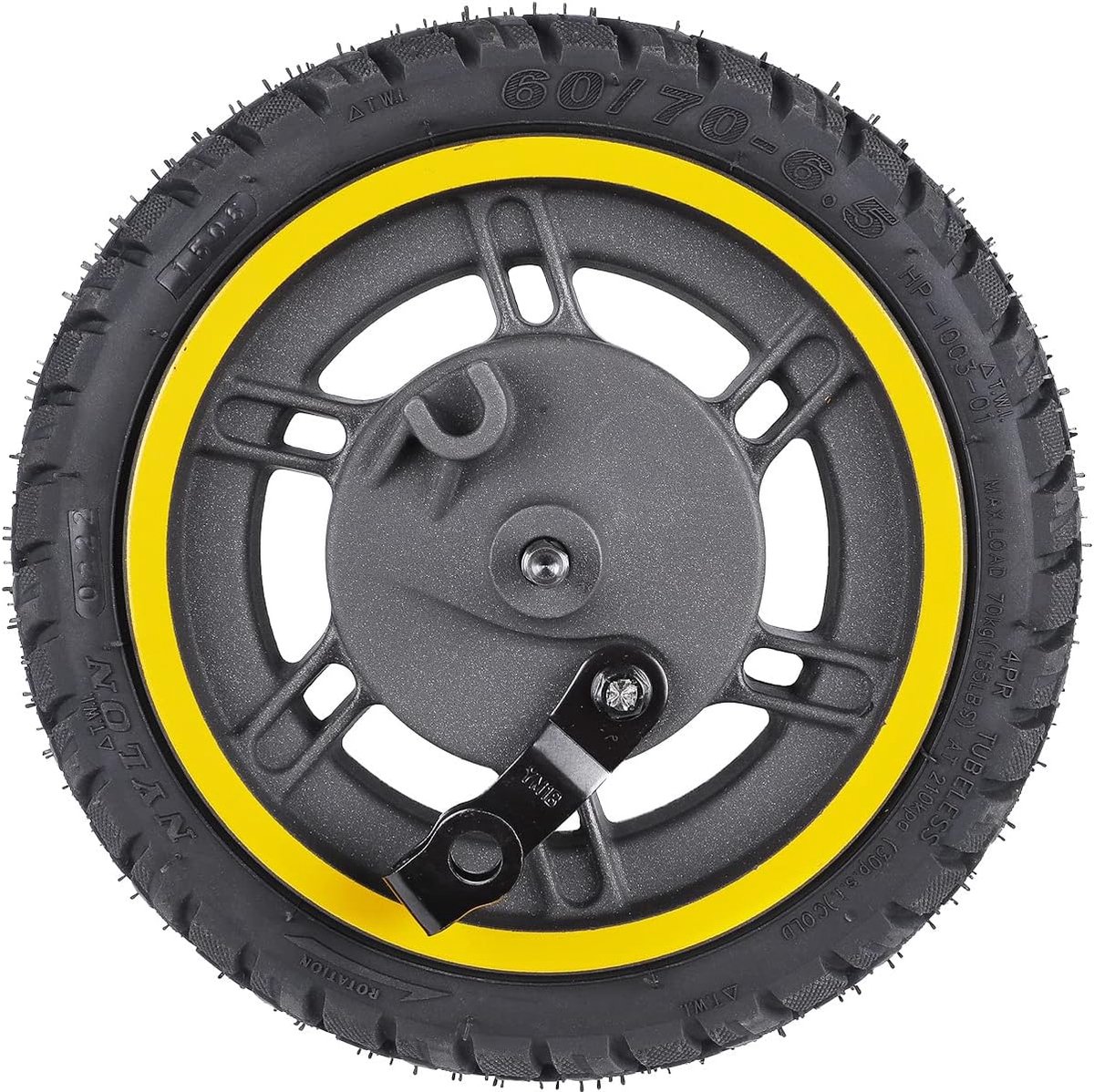 SnelShoppen - 10 Inch Off-Road Banden 60/70-6.5 Tubeless voor Elektrische Scooter, Slijtvast en Lekvrij, Vervangende Wielen voor Ninebot MAX G30/G30D/ Buitenspeelvoertuigaccessoire kopen online