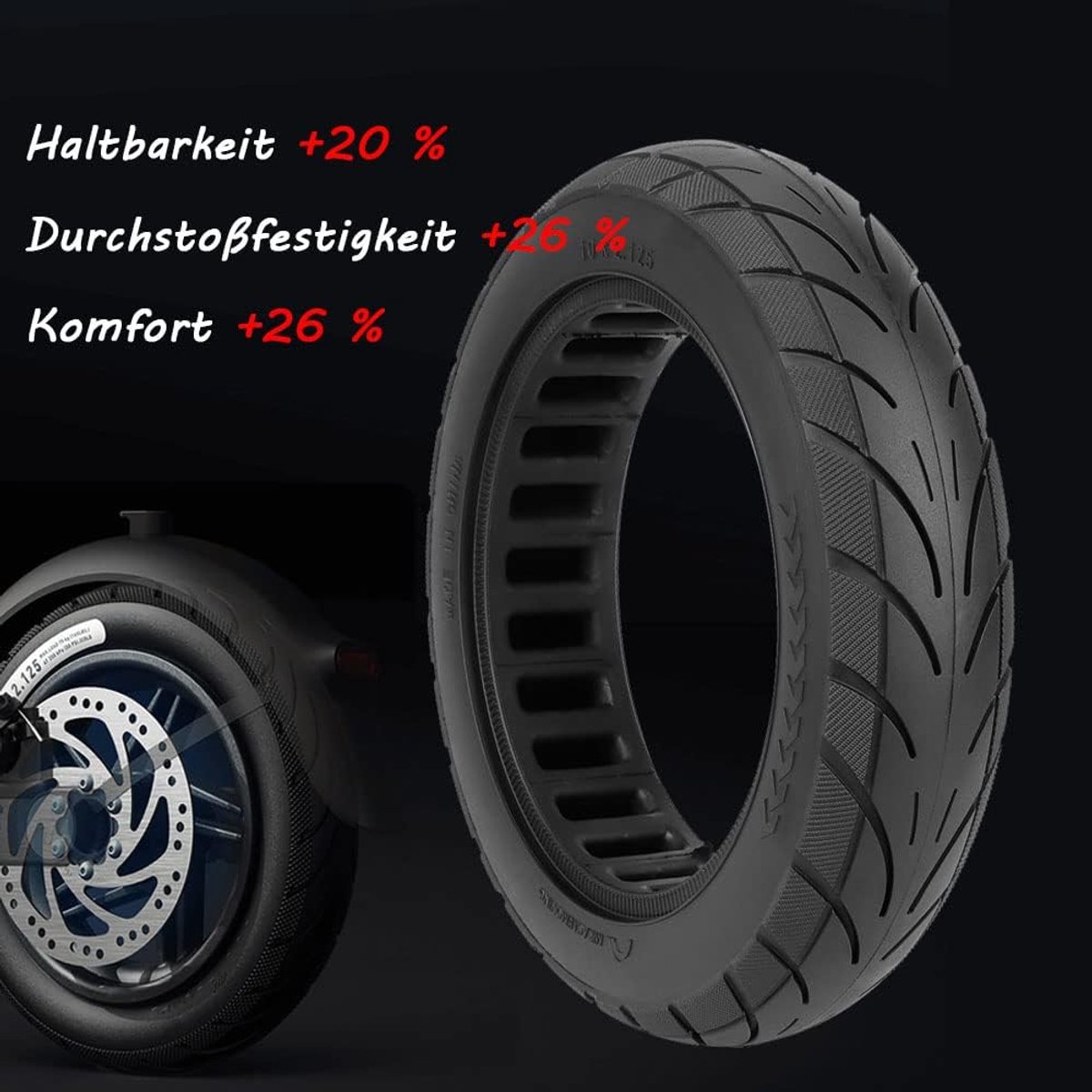 snelshoppen 10 x 2 125 inch solid tyres voor elektrische scooters vervangende robuuste rubberbanden voor diverse modellen perfecte grip en duurz
