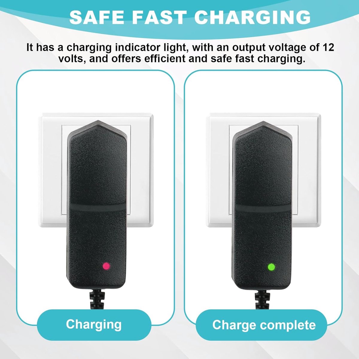 snelshoppen 12v elektrische autolader 1a voor kinderen motoren suv s atv s en fietsen ideaal voor speelgoedauto s en elektrische voertuigen