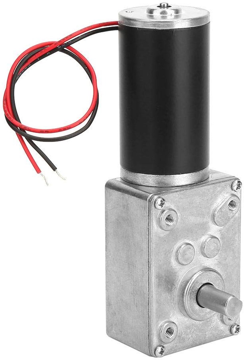 snelshoppen 12v kleine volumewormmotor met terugloopfunctie duurzame grote koppel elektrische versnellingsbak motor 400rpm ideaal voor gordijnmac