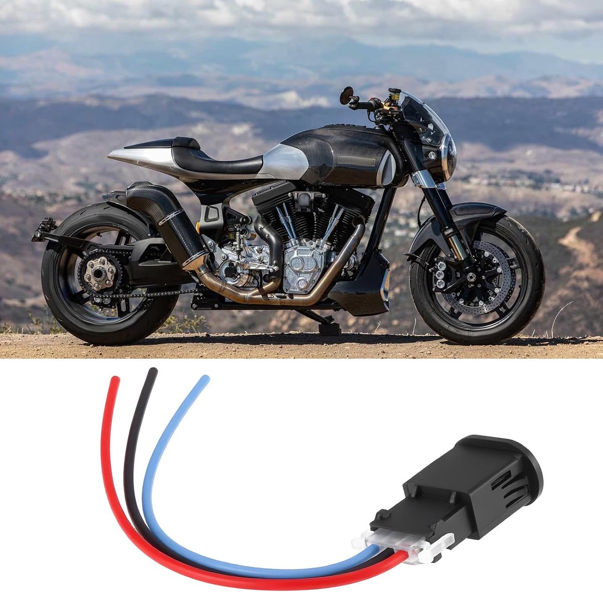 SnelShoppen - 2 Stuks Dubbele Flits Waarschuwingsschakelaar 3 Draad 12V Geschikt voor Motorfietsen Elektrische Scooters en Elektrische Motoren Speelgoedaccuvoertuig kopen online