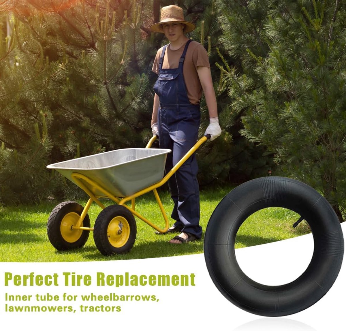 snelshoppen 3 50 8 vervangende slang voor tuinwagentje handkar mini bike go kart molen 2 stuks eenvoudig op te laten vullen duurzame binnenba