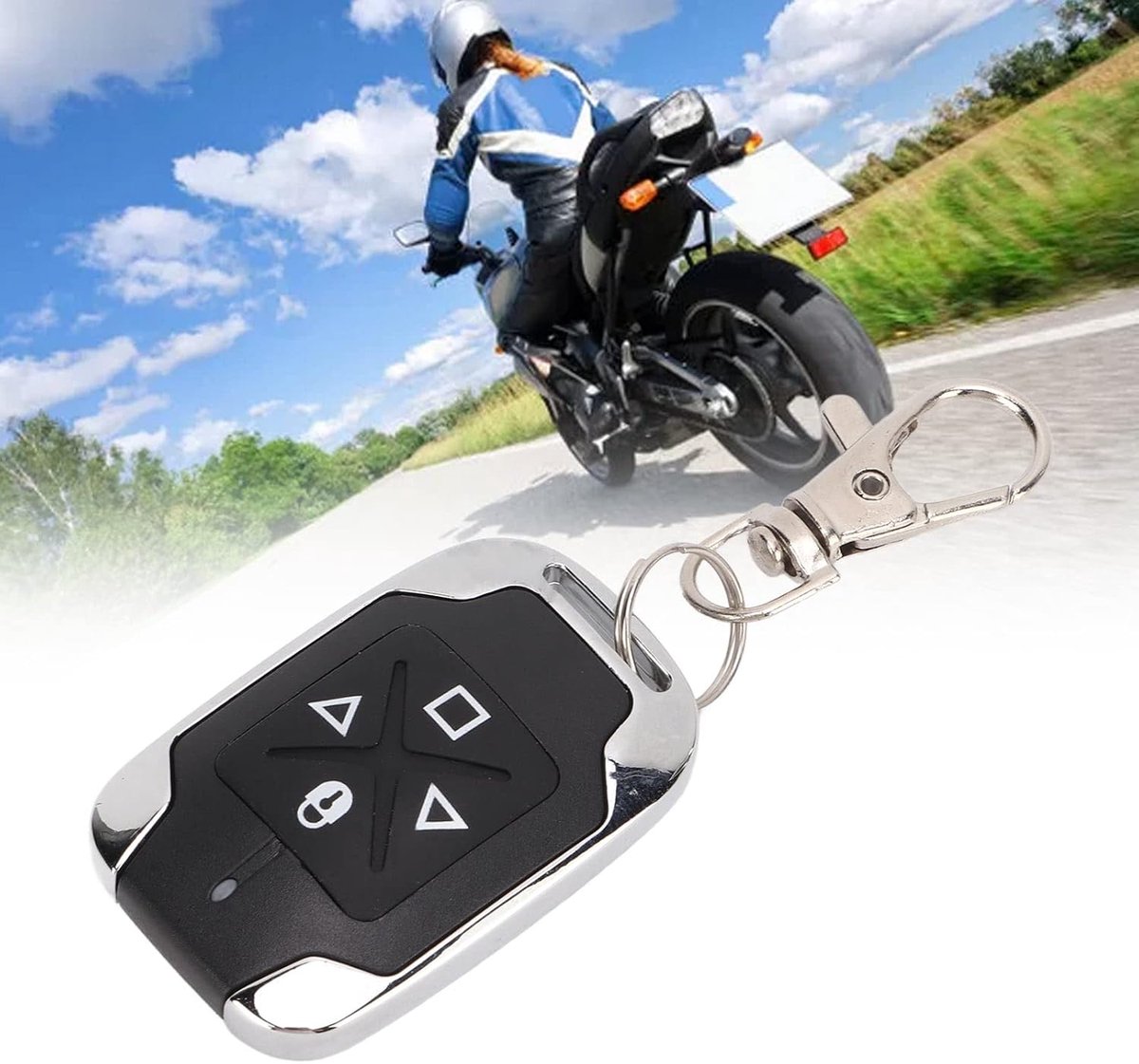 snelshoppen 4 kanaals kloningsafstandsbediening voor garage deuropener sleutelhanger met korte bereik draadloze controle voor motorfiets elektrisc
