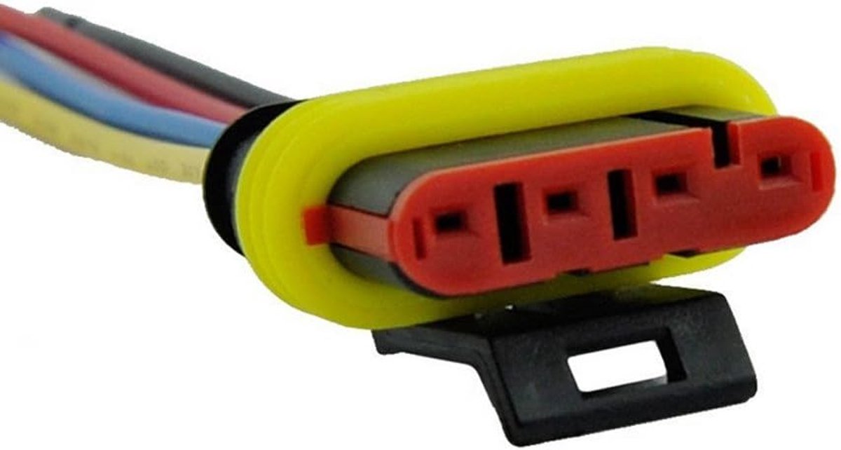 SnelShoppen - 5Pcs 4 Pool Vochtbestendige Auto Elektrische Connector 16AWG Auto Kabel Connector Plug Met Draad Voor Motorfiets Scooter En Auto Speelgoedaccuvoertuig kopen online