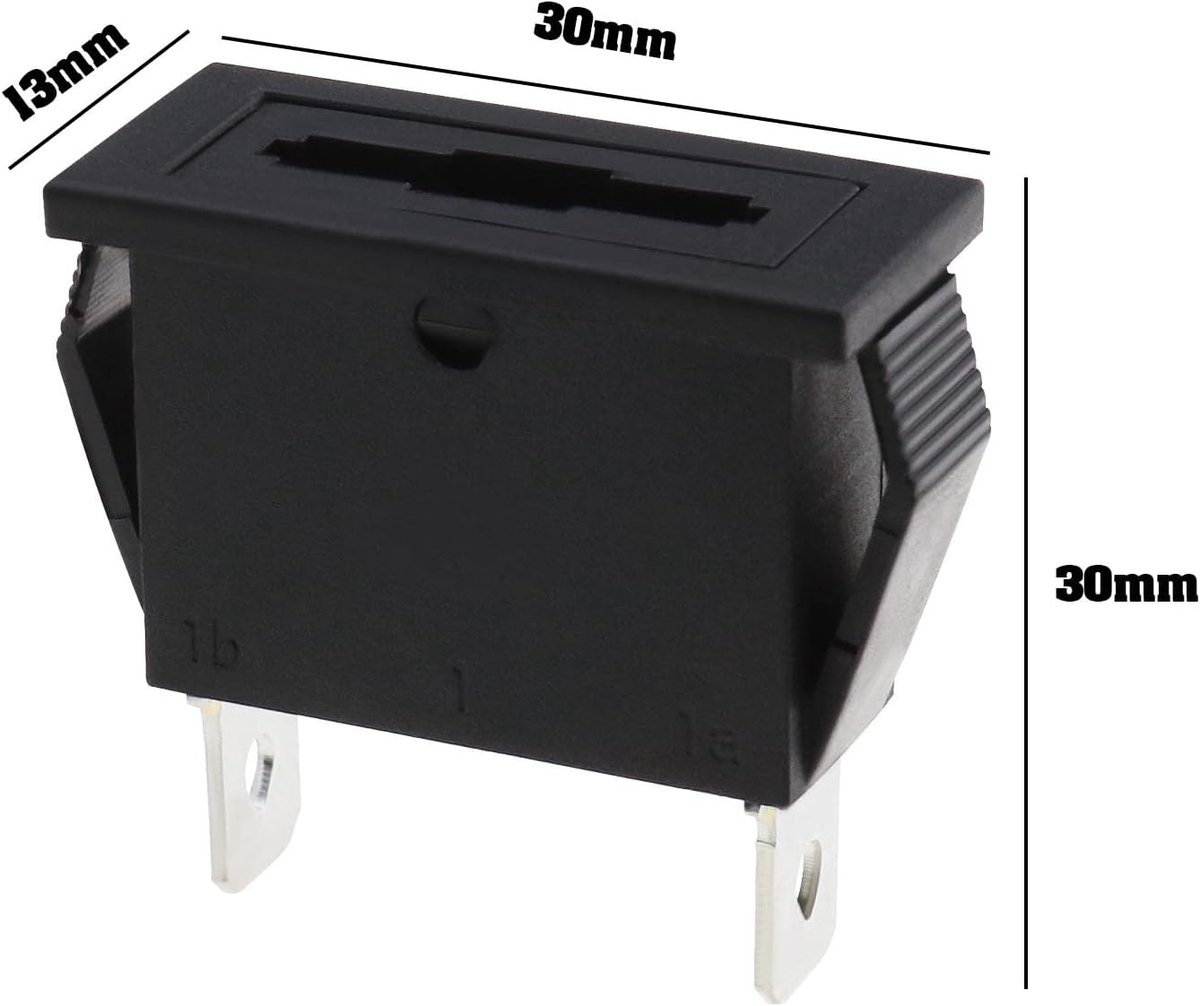 snelshoppen 5pcs standaard bladzekering houder paneel opbouw bladzekering zitting voor auto bus motor camper scooter quad boot marine tracto