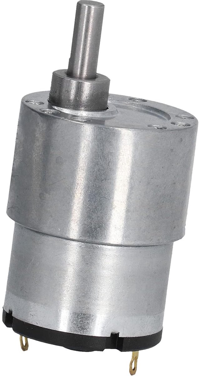 SnelShoppen - DC 12V Gear Motor CW CCW met 6Mm D As, Krachtige Elektrische Motor voor Robotica, Automatisering, 22RPM, Duurzaam en Stil, Koper Winding Speelgoedaccuvoertuig kopen online