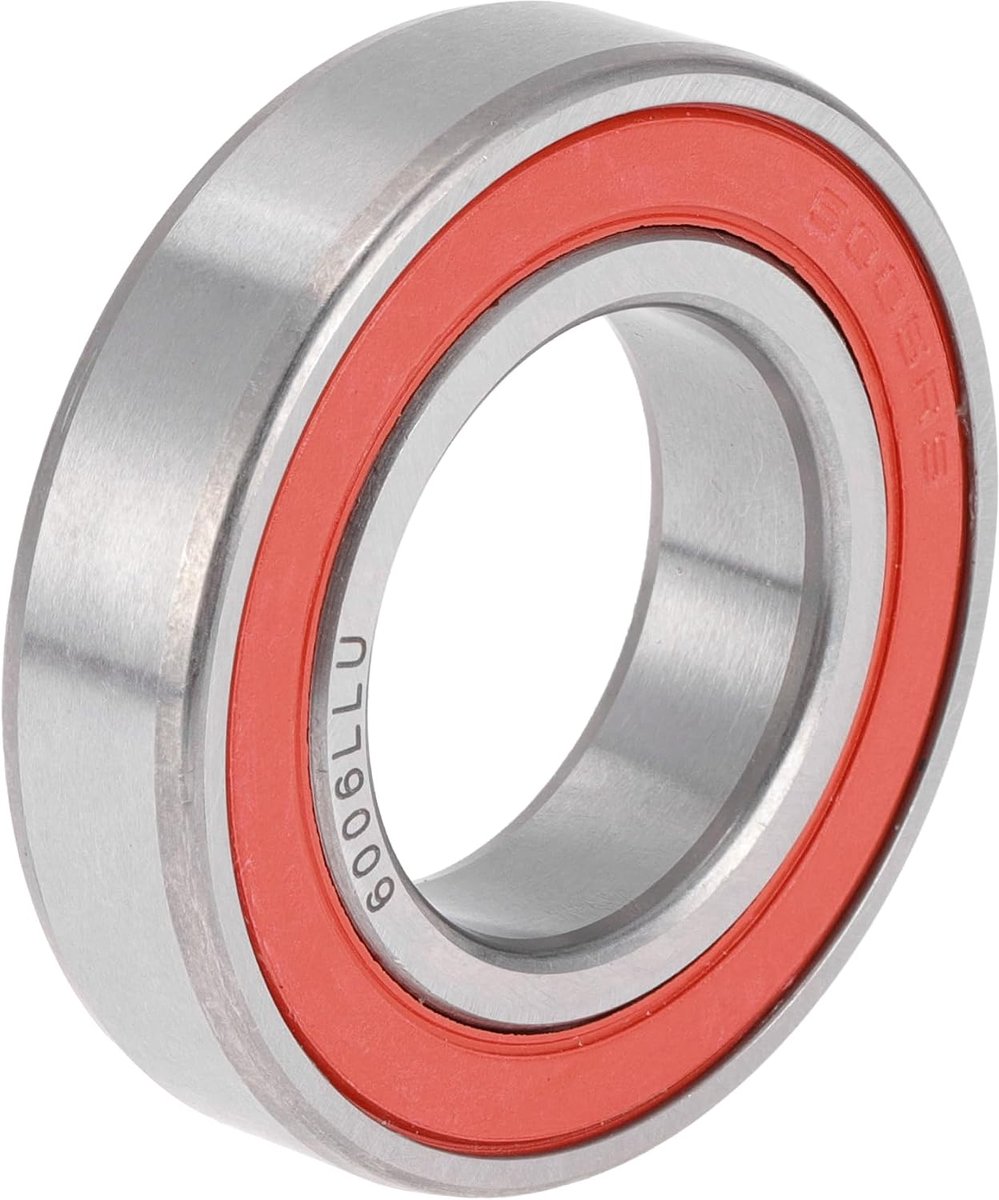 snelshoppen deep groove kogellagers 30x55x13mm dubbel rubber sealing voor auto s fietsen motoren 3d printers rood zilver hoogwaardige voo