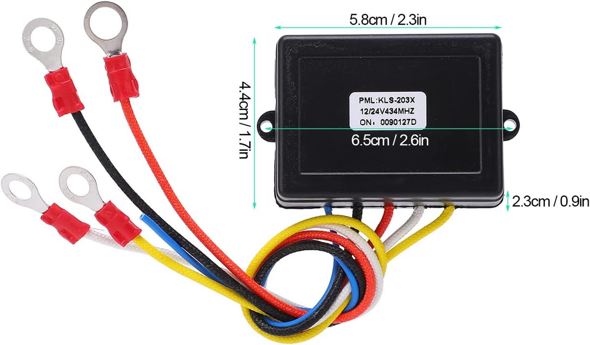 snelshoppen draadloze winch afstandsbediening set met ontvanger 12v 24v voor truck atv suv blauw tot 75 voet bereik eenvoudige bediening lange