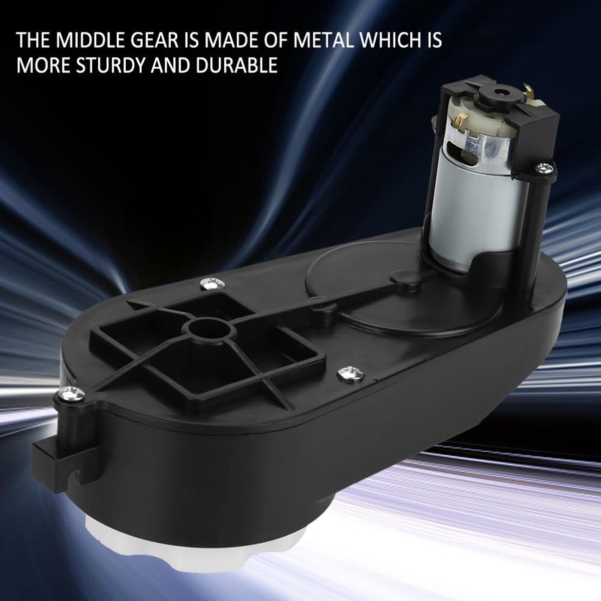 SnelShoppen - Elektrische Motor Versnellingsbak voor Kinderen - Toy Car RS390 (12V 12000rpm) - Hoogwaardige Motor met 4 Voltage Keuzes - Duurzaam Mate Speelgoedaccuvoertuig kopen online