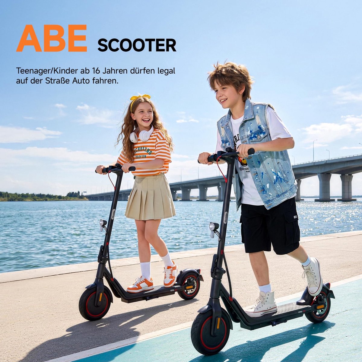 SnelShoppen - Elektrische step voor kinderen 6-10 jaar, 3 snelheidsmodi 5-16 km/h, 6 inch lichtgevende wielen, kleurrijke 7-kleurige lichten, E-scoote Step kopen online