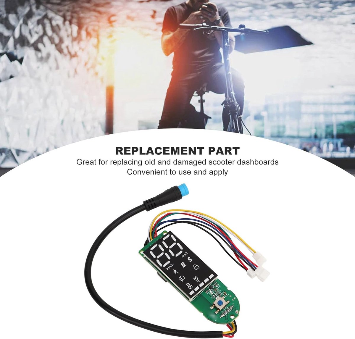 snelshoppen elektroroller bluetooth dashboard vervanging voor xiaomi pro 2 waterdicht helder display eenvoudige installatie elektrische step acce