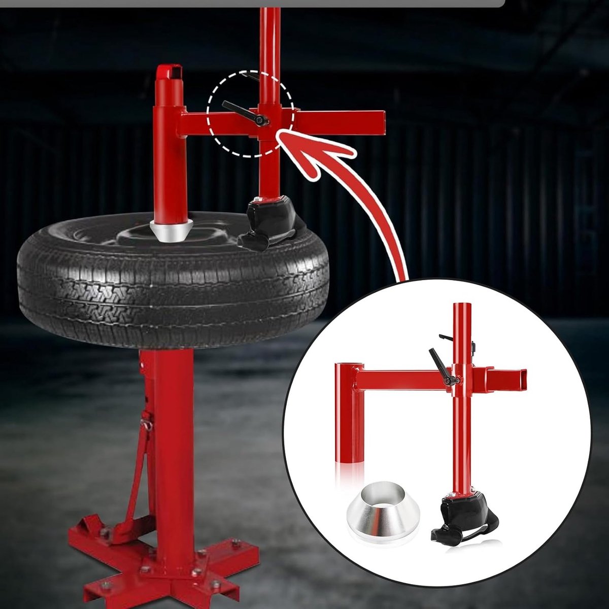 snelshoppen handmatige bandenwisselaar duck head kit voor auto wielen geschikt voor 16 21 inch banden verbeterde effici ntie en veiligheid eenvou