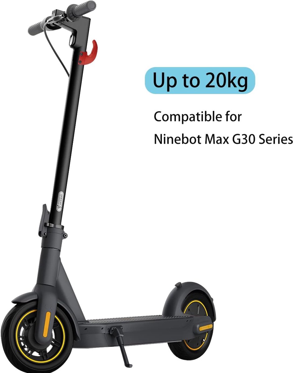 SnelShoppen - Hook voor Elektrische Scooters, E-Scooter Accessoires voor Ninebot Max G30 Series, Praktische Haak voor Boodschappen, Handtassen en Meer Buitenspeelvoertuigaccessoire kopen online
