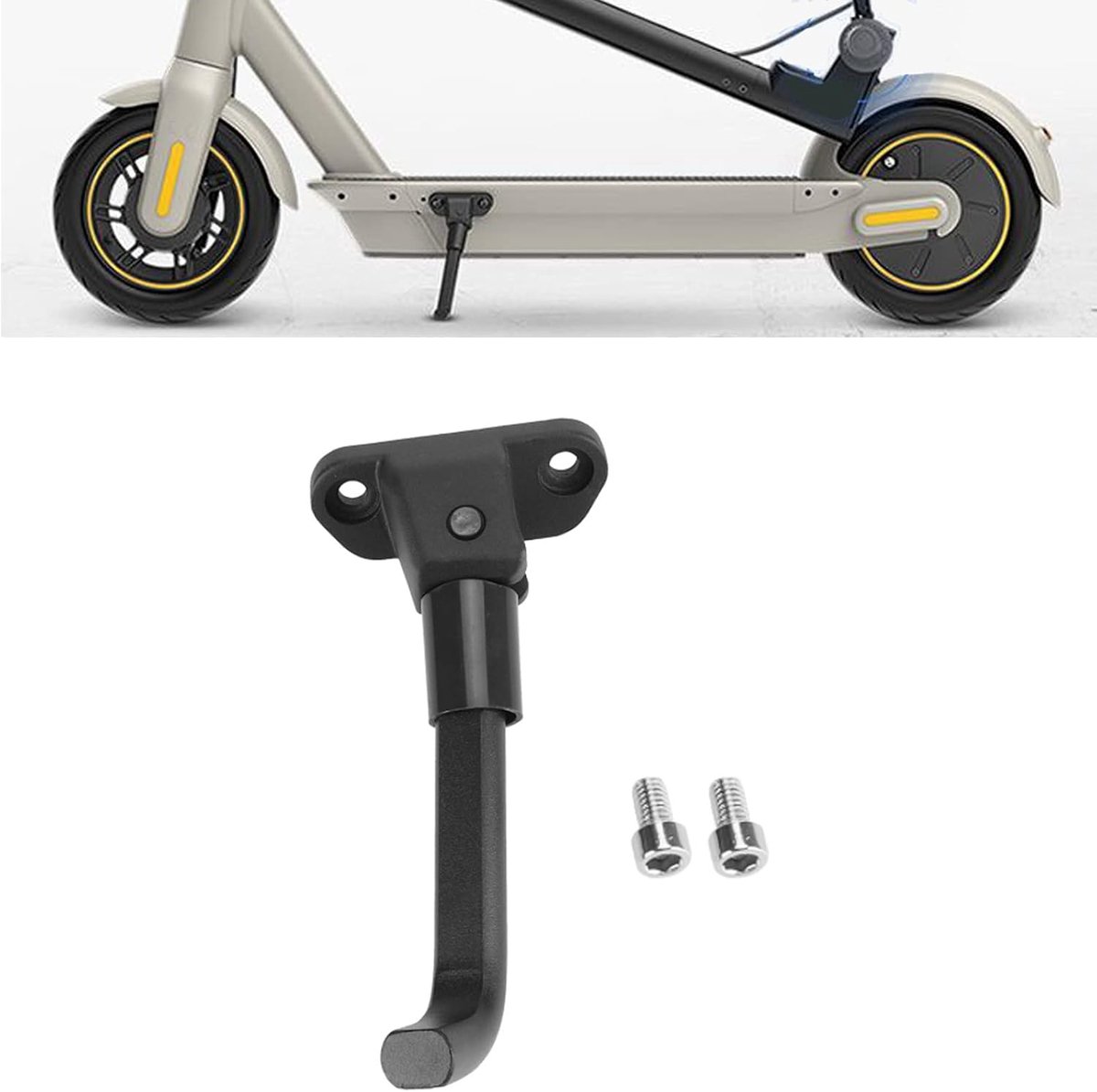 SnelShoppen - Kickstand voor Elektrische Scooter - Vervangende Stand voor Segway Ninebot G30 Max - Hoogwaardige Aluminium Legering - Eenvoudige Instal Buitenspeelvoertuigaccessoire kopen online