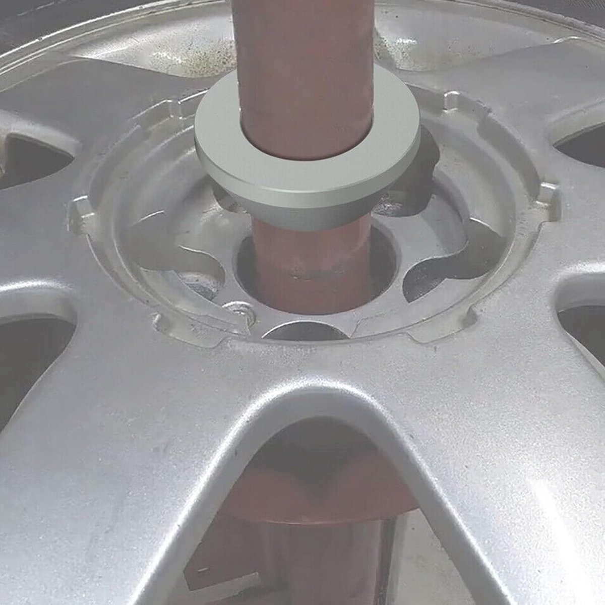 snelshoppen manual bandenwisselaar centering cone draagbare aluminium wiel balancer houder stevige wiel adapter cone voor auto s vrachtwagens mo