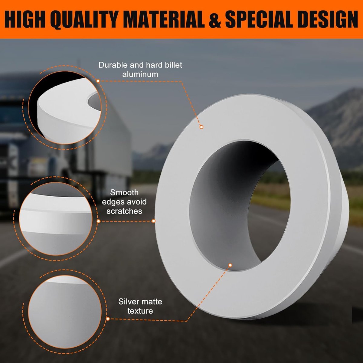 SnelShoppen - Manual Tire Mount Centering Cone - Aluminium Wielenbalanceringscone voor Handmatige Bandenwisselaars, Geschikt voor Auto's, Trucks, Cara Buitenspeelvoertuigaccessoire kopen online