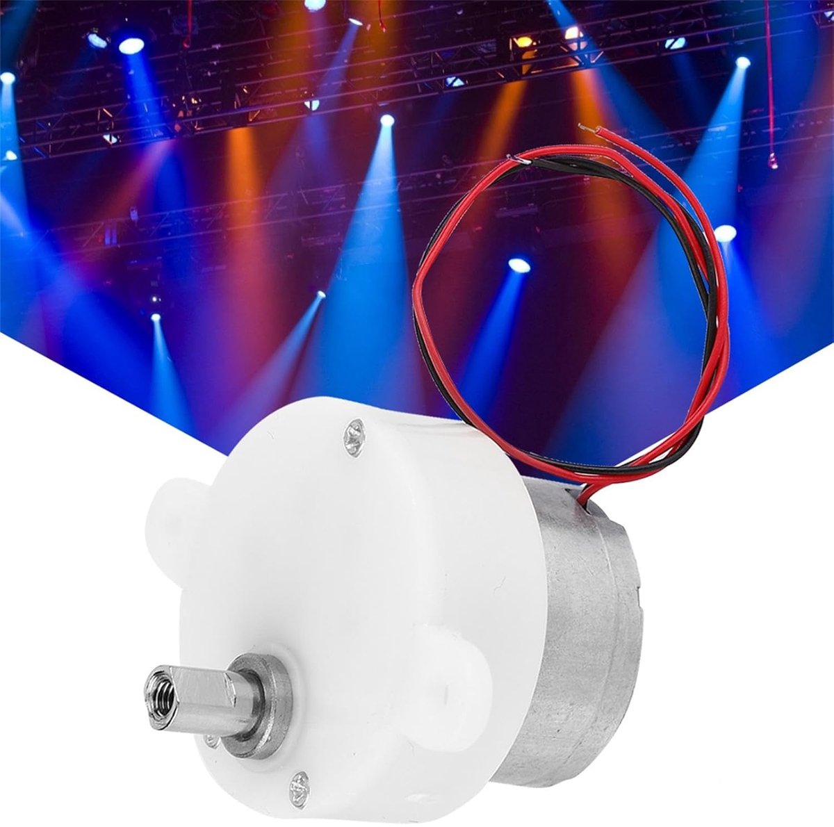 SnelShoppen - Mini Elektrische Motor 6V DC Motor voor Robot, Ambachten, Reclamedoos, Stil, Lichtgewicht, Flexibele Rotatierichting Speelgoedaccuvoertuig kopen online