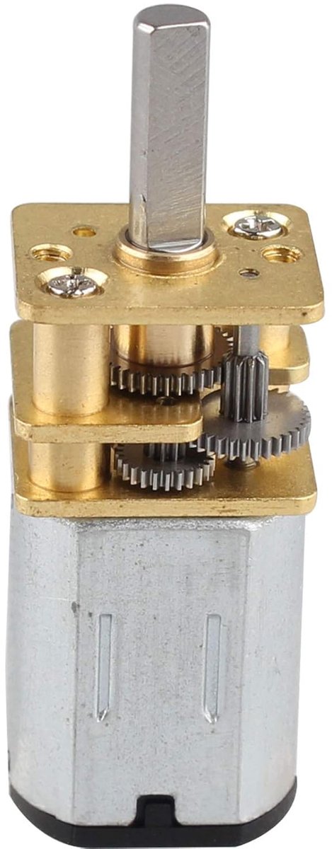 SnelShoppen - N20 DC 6V 300RPM Micro Gear Box Motor - Mini Gear Box Motor voor RC Auto, Robot Model, DIY Motor Speelgoed - D-vormige Schacht, Volle Me Speelgoedaccuvoertuig kopen online
