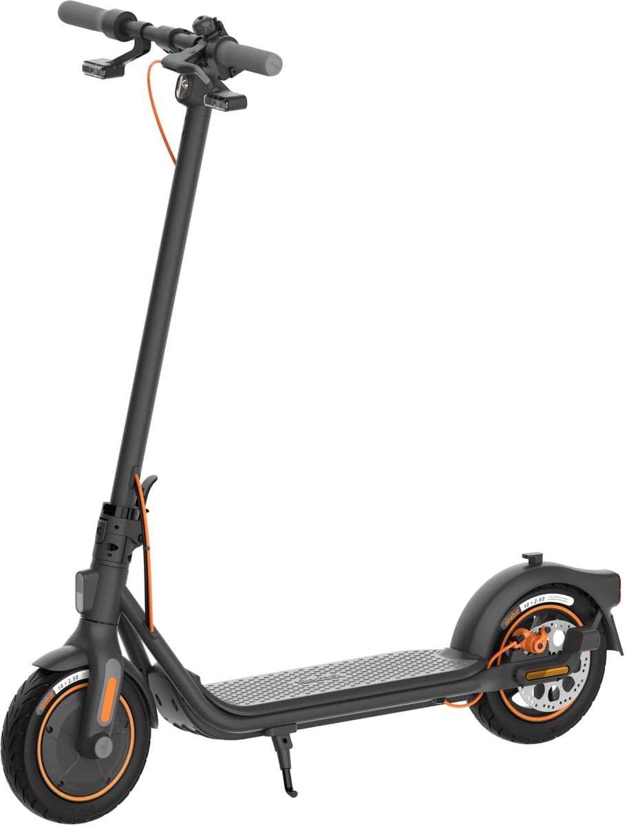 snelshoppen ninebot f40i elektrische step met knipperlicht 40 km bereik lichtgewicht en duurzaam ideaal voor stadsvervoer en recreatie
