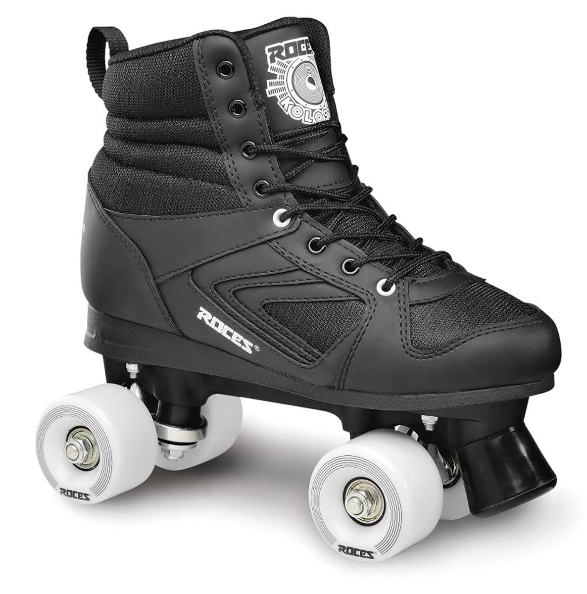 snelshoppen roces kolossal rolschaatsen 4 wielen uniseks volwassenen zwart maat 38 perfect voor feesten en vrijetijdsbesteding