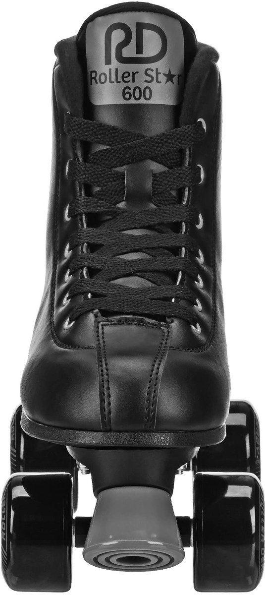 SnelShoppen - Rolschaatsen voor Heren - Roller Derby Roller Star 600 - Zwart/Grijs - Maat 06 - Recreatief, Beginners, Stabiliteit en Comfort Rolschaatsen kopen online