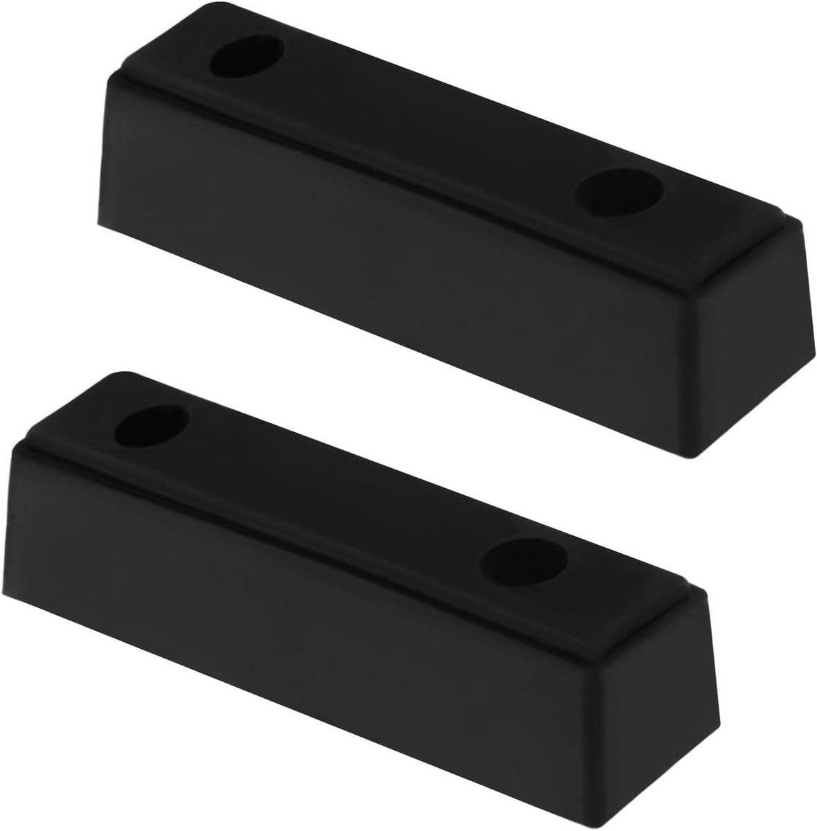 snelshoppen rubber bump stop buffer 2pcs voor truck trailer 210x50x50mm zwart ideaal voor zware deuren en voertuigen