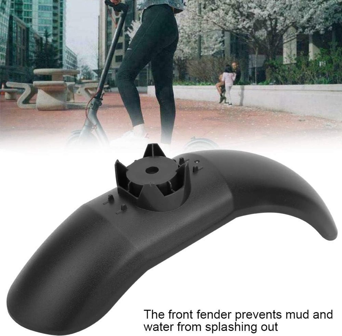 SnelShoppen - Scooter Achter Mudguard en Voor Fender Vervanging voor MAX G30 - Waterdicht, Robuust, Universeel en Geschikt voor Regenachtige Dagen Buitenspeelvoertuigaccessoire kopen online