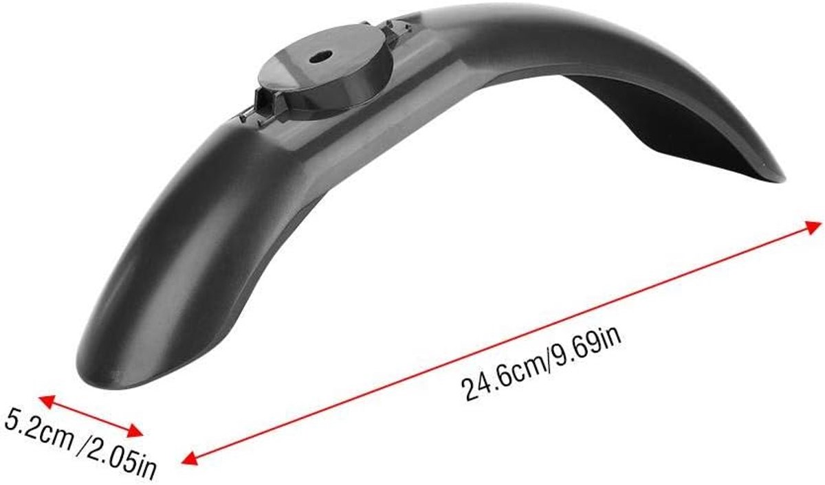 snelshoppen scooter voorvork spatbord duurzaam abs pc vervangingsonderdeel geschikt voor elektrische scooter xiaomi mijia m365