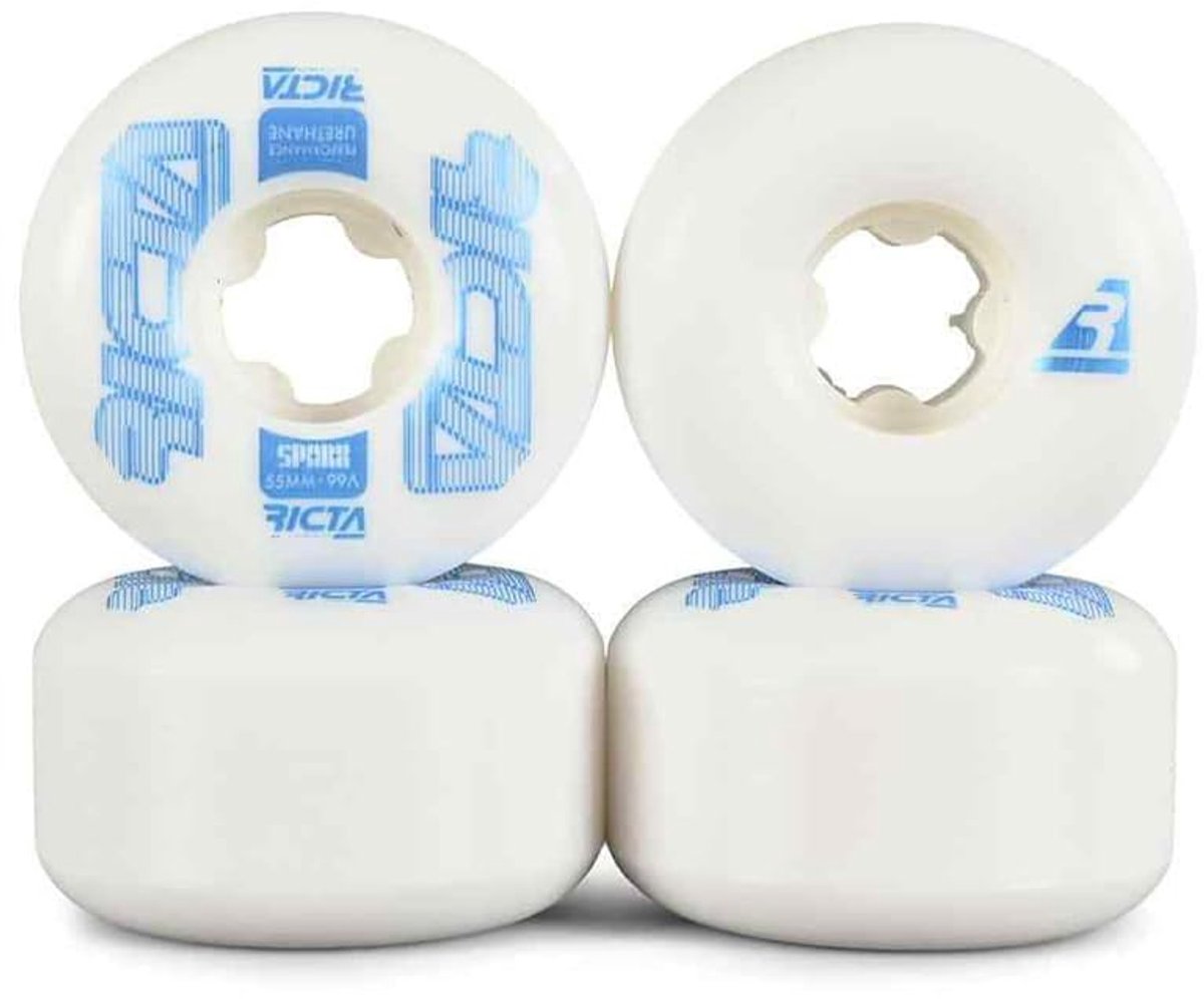 SnelShoppen - Skateboard Wielen 51mm 52mm 53mm 55mm Durometer 99A Urethaan Pack van 4 Hoogwaardige Wielen voor Tricks en Straatskaters Skateonderdeel kopen online